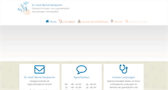 Desktop Screenshot of dr-bernd-neukamm.de